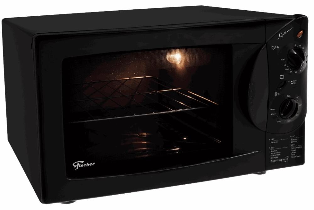 Imagem 2 do produto Forno Elétrico Fischer Grill 44 Litros Preto 110V