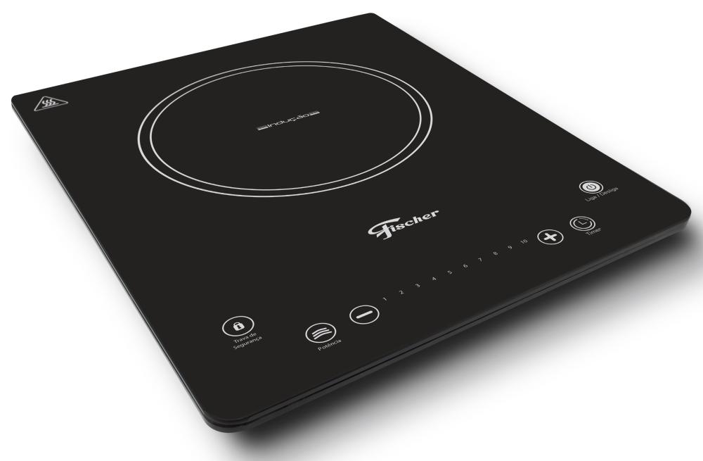 Imagem 1 do produto Cooktop de Indução Fischer 1 Boca Preto