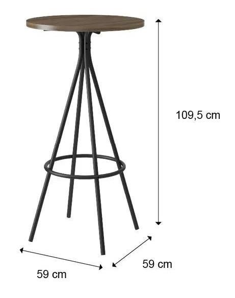 Imagem 2 do produto Mesa Carraro Bistrô Legno