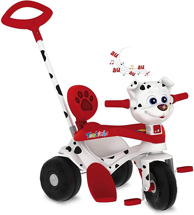 Imagem 1 do produto Triciclo Bandeirantes Doggy Branco/Vermelho