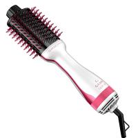 Imagem Imagem 1 em  miniatura do produto Escova Secadora Gama Glamour Pink Brush 1300W Branco/Rosa 220V