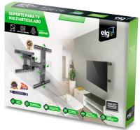 Imagem Imagem 2 em  miniatura do produto Suporte Articulado P/ TV ELG para TVs de 32″ a 75″ A02V6N