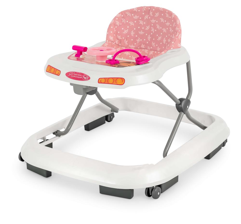 Imagem 1 do produto Andador Tutti Baby Princesa Branco/Rosa