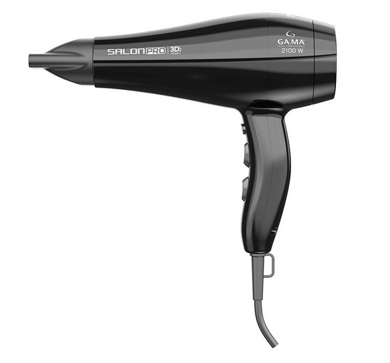 Imagem 2 do produto Secador de Cabelo Gama Salon Pro 3D 2100W Preto 220V