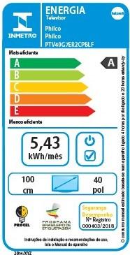 Última imagem em  miniatura do produto Smart TV LED FHD 40″ Philco PTV40G7ER2CPBLF