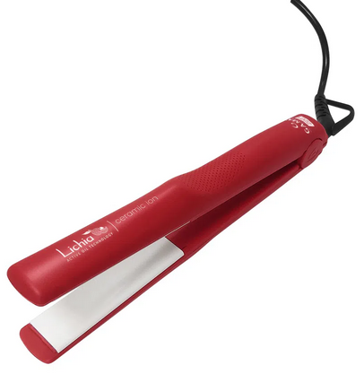 Imagem 2 do produto Chapa Alisadora Gama Lichia Ceramic Íon Vermelho Bivolt