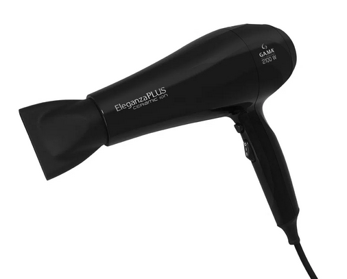 Imagem 3 do produto Secador de Cabelo Gama Eleganza Plus Ceramic Íon 2000W Preto 110V