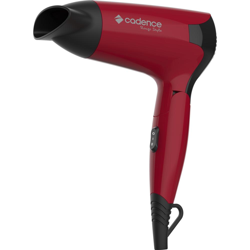 Imagem 1 do produto Secador de Cabelo Cadence Rouge Style 1000W Vermelho Bivolt