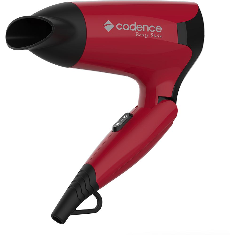 Imagem 2 do produto Secador de Cabelo Cadence Rouge Style 1000W Vermelho Bivolt