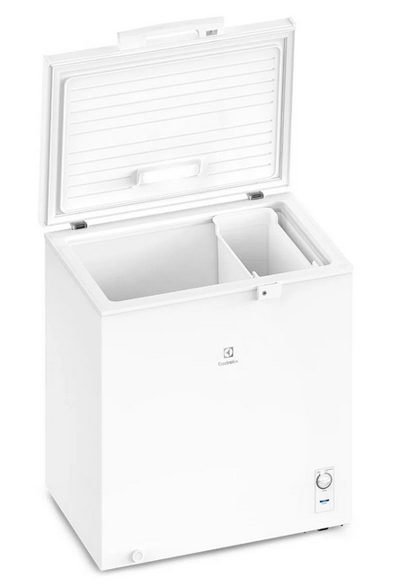 Imagem 3 do produto Freezer Horizontal 1 Porta Electrolux HE200 199 Litros Branco 220V