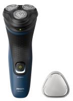 Imagem Imagem 1 em  miniatura do produto Barbeador Philips Shaver 1000 S1151/00 Bivolt Azul/Preto