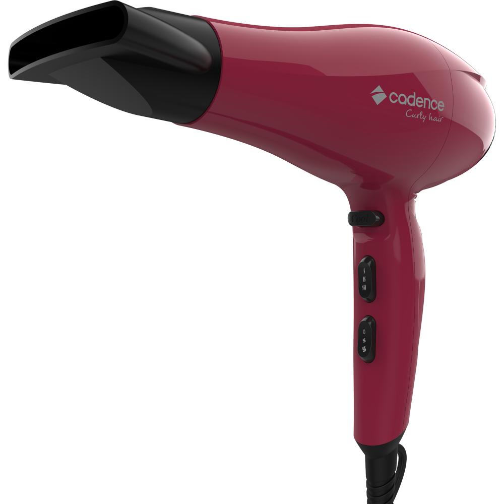 Imagem 2 do produto Secador de Cabelos Cadence Curly Hair SEC530 Vermelho 110V