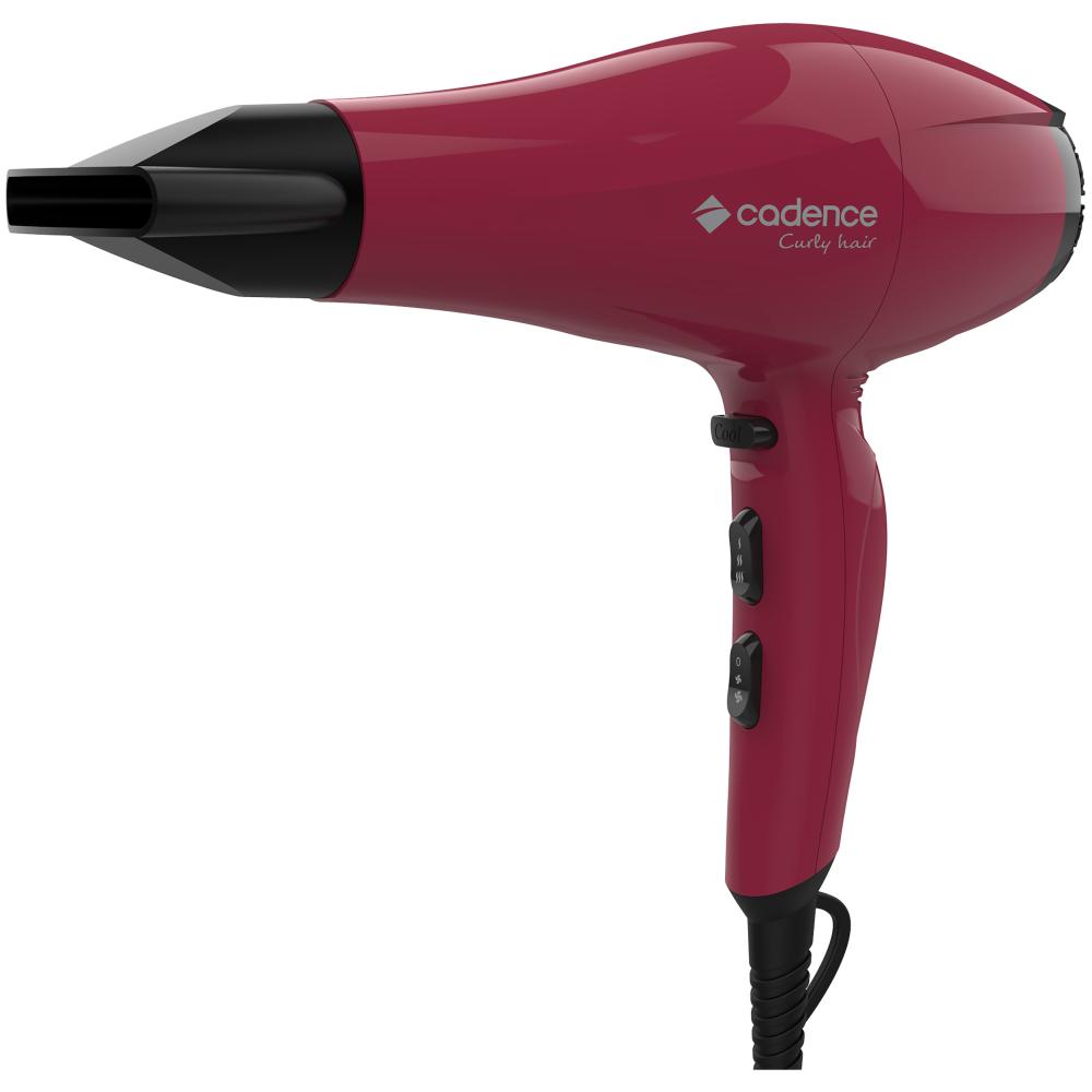 Imagem 1 do produto Secador de Cabelos Cadence Curly Hair SEC530 Vermelho 220V