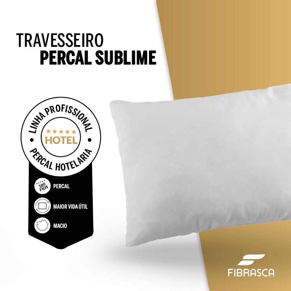 Imagem 4 do produto Travesseiro 50X70cm Fibrasca Percal Sublime