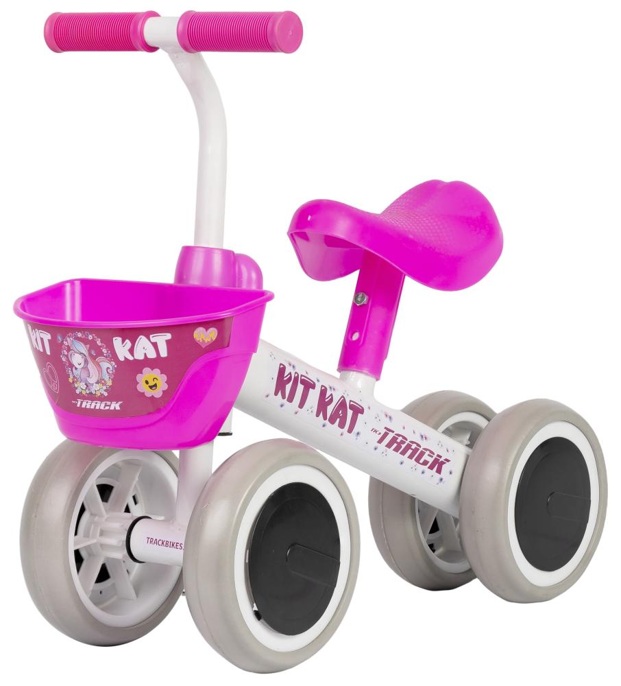 Imagem 1 do produto Bike de Equilíbrio Track Bikes Kit Kat Rosa