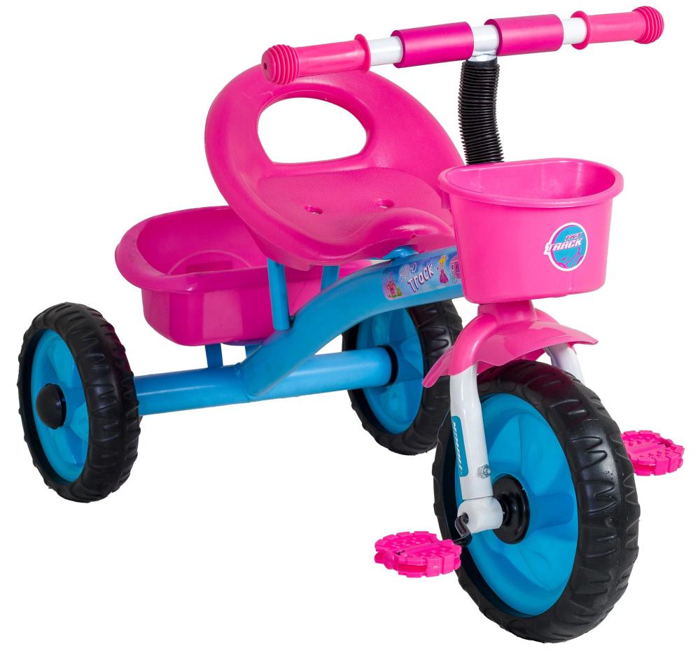 Imagem 1 do produto Triciclo Track Bikes Kid Track TP Azul/Rosa