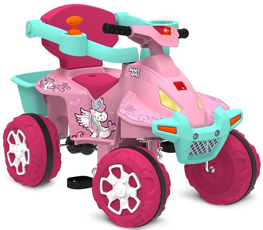 Imagem 2 do produto Quadriciclo Bandeirantes Smart Quad Rosa