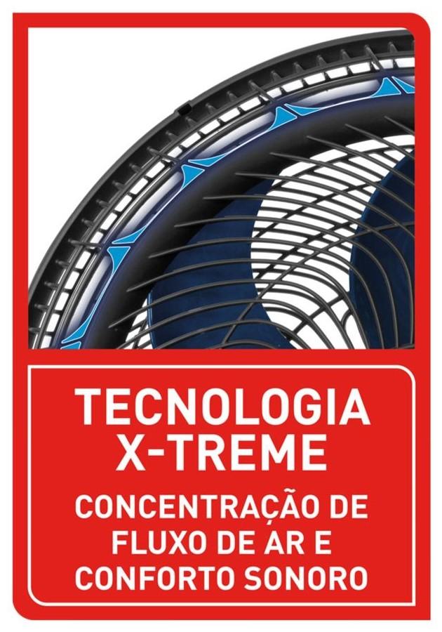 Imagem 4 do produto Ventilador de Mesa Arno 40cm X-treme 7 VE70 150W Preto 110V