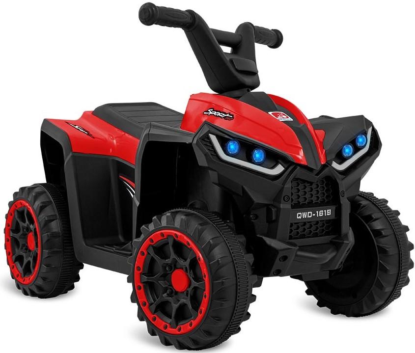 Imagem 1 do produto Quadriciclo Elétrico Bandeirante 2668 Preto/Vermelho Bivolt