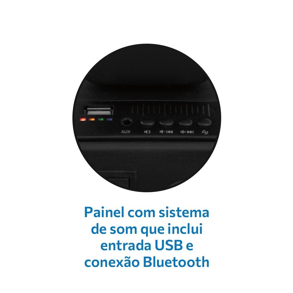 Imagem 4 do produto Quadriciclo Elétrico Bandeirante 2668 Preto/Vermelho Bivolt