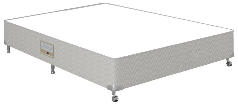 Imagem 1 do produto Base Cama Box Casal 1,38 Castor Expressive Marfim