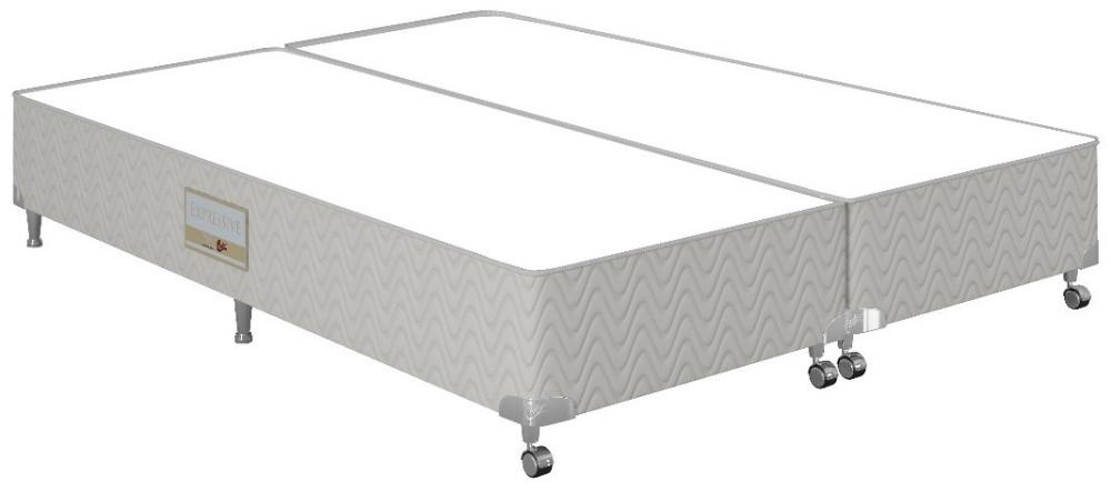 Imagem 1 do produto Base Cama Box Casal 1,58 Castor Expressive Marfim