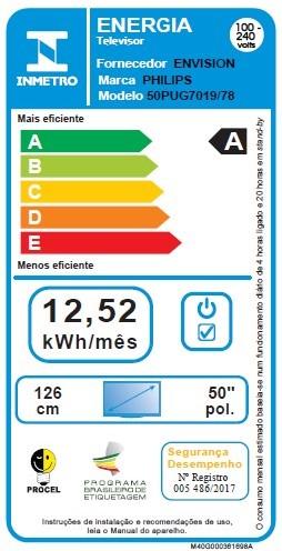 Última imagem em  miniatura do produto Smart TV LED 4K UHD 50″ Philips 50PUG7019