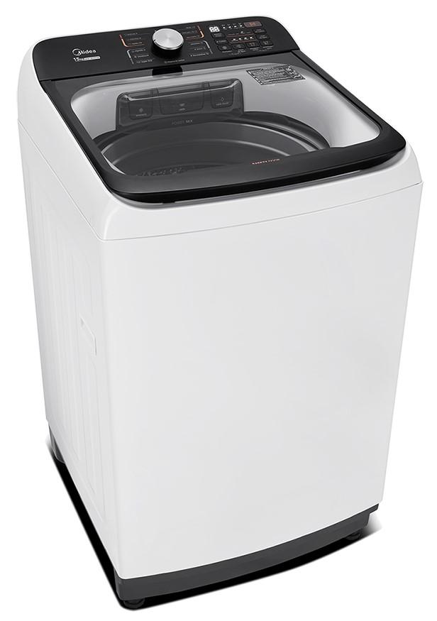 Imagem 1 do produto Lavadora de Roupas Midea Wave Agitator 15kg WKBR05 Branco 220V