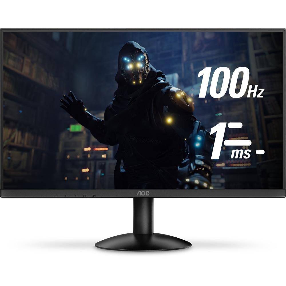 Última imagem em  miniatura do produto Monitor AOC 21.5″ LED 100Hz 22B3HM2 Preto